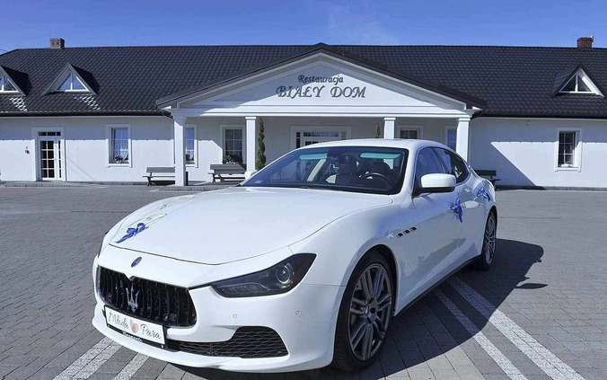 Maserati Ghibli cena 129000 przebieg: 100000, rok produkcji 2014 z Lipno małe 46